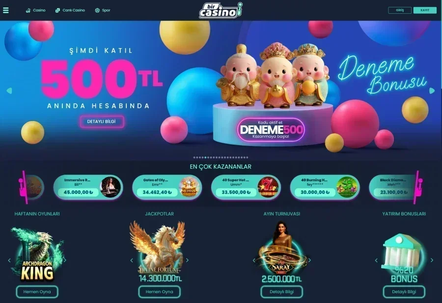 BirCasino ekran görüntüsü